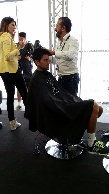 Tessier Hairdressers_Carlo Tessier_Novak Djokovic 2